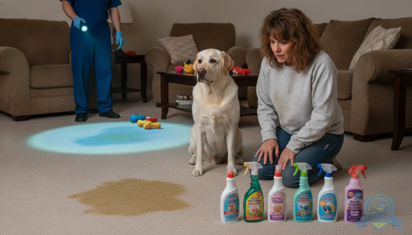 Pet Odor in Your Carpet? Here's Why Store-Bought Sprays Don't Work — and What Does