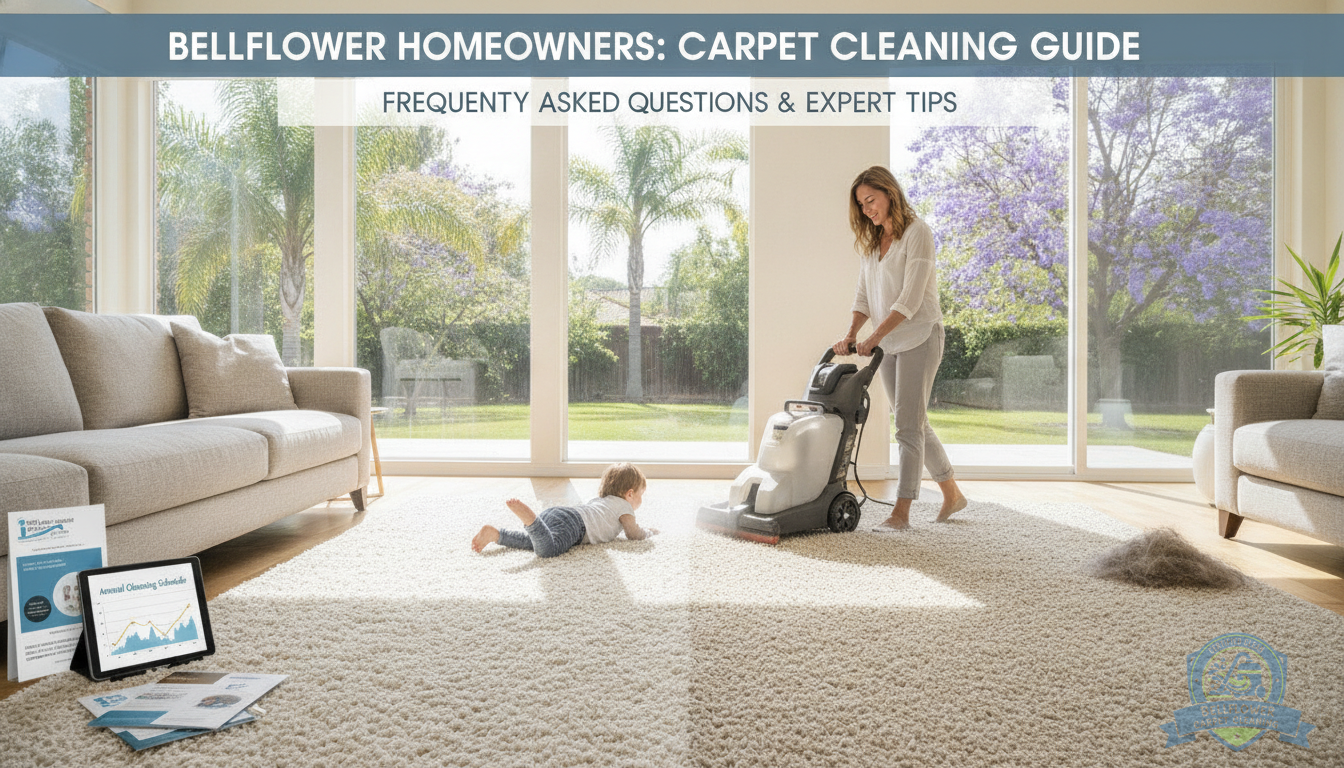 How Often Should Bellflower Homeowners Clean Their Carpets? A Complete Guide